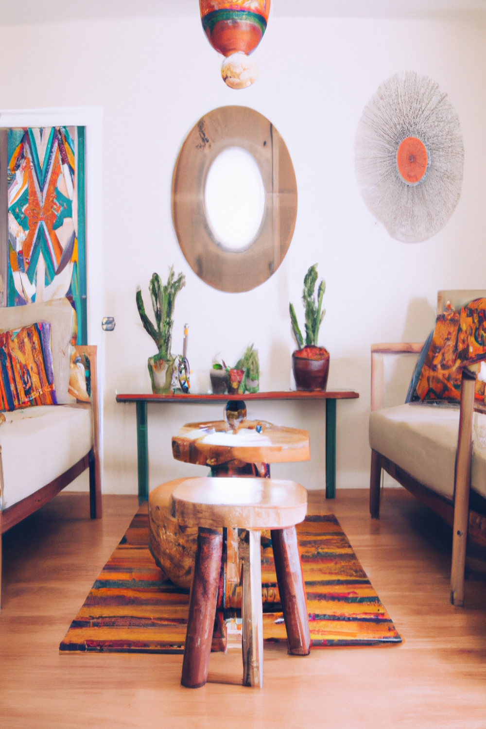 Embrace The Mystical With An Aztec Inspired Living Room Design