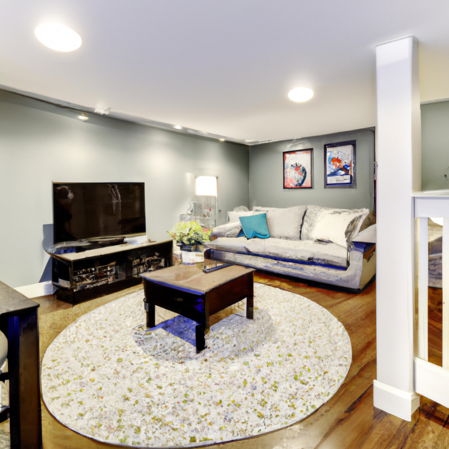 Decorating A Small Basement Family Room 1