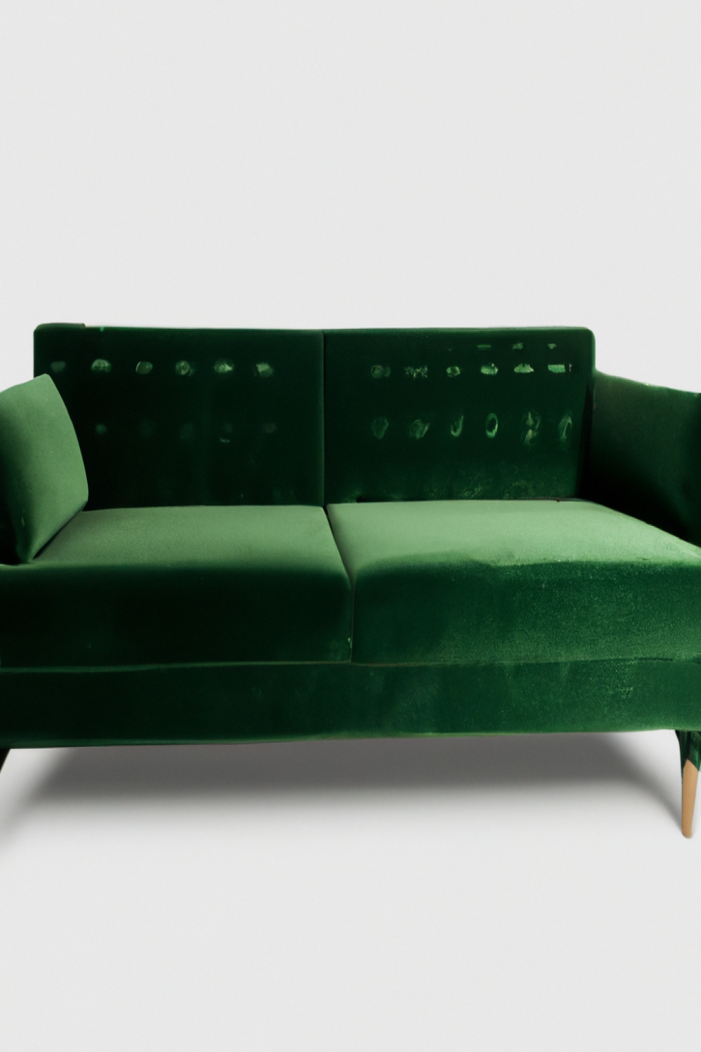 Green Velvet Sectional Sofa 1