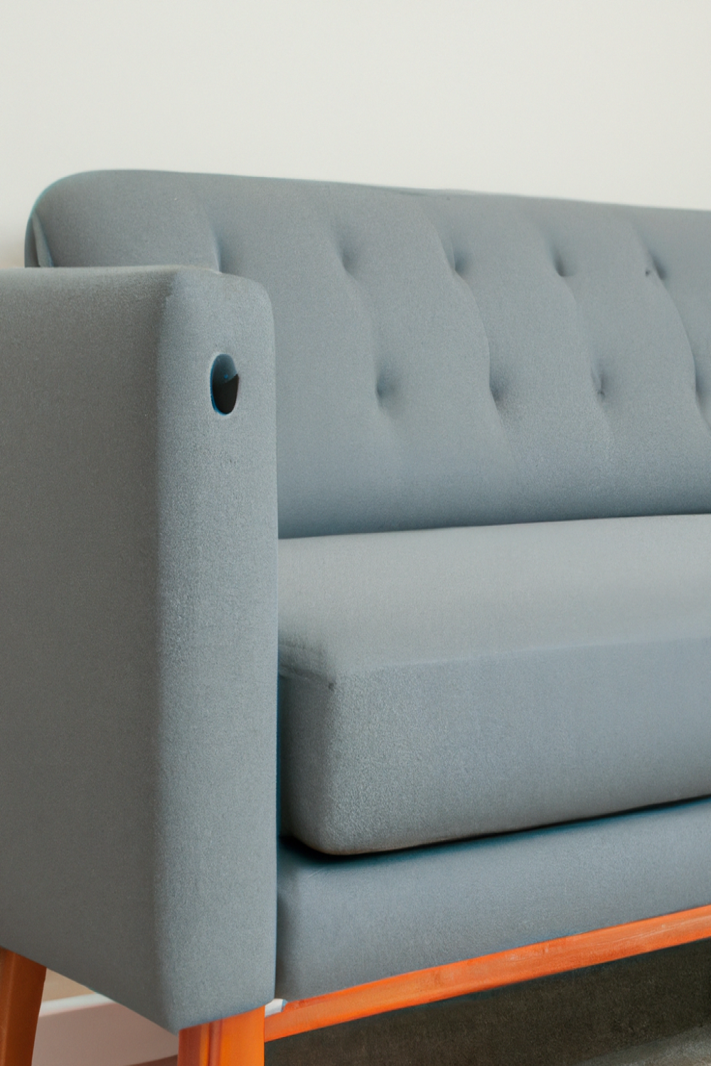 The Perfect Blend Of Comfort And Style: Embrace The Mid Century Modern Vibe With A Grey Couch