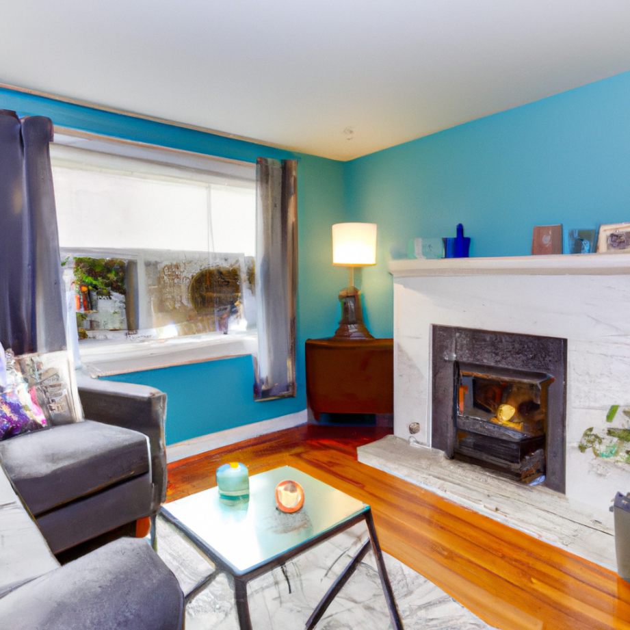 Houzz Small Living Room With Fireplace 1