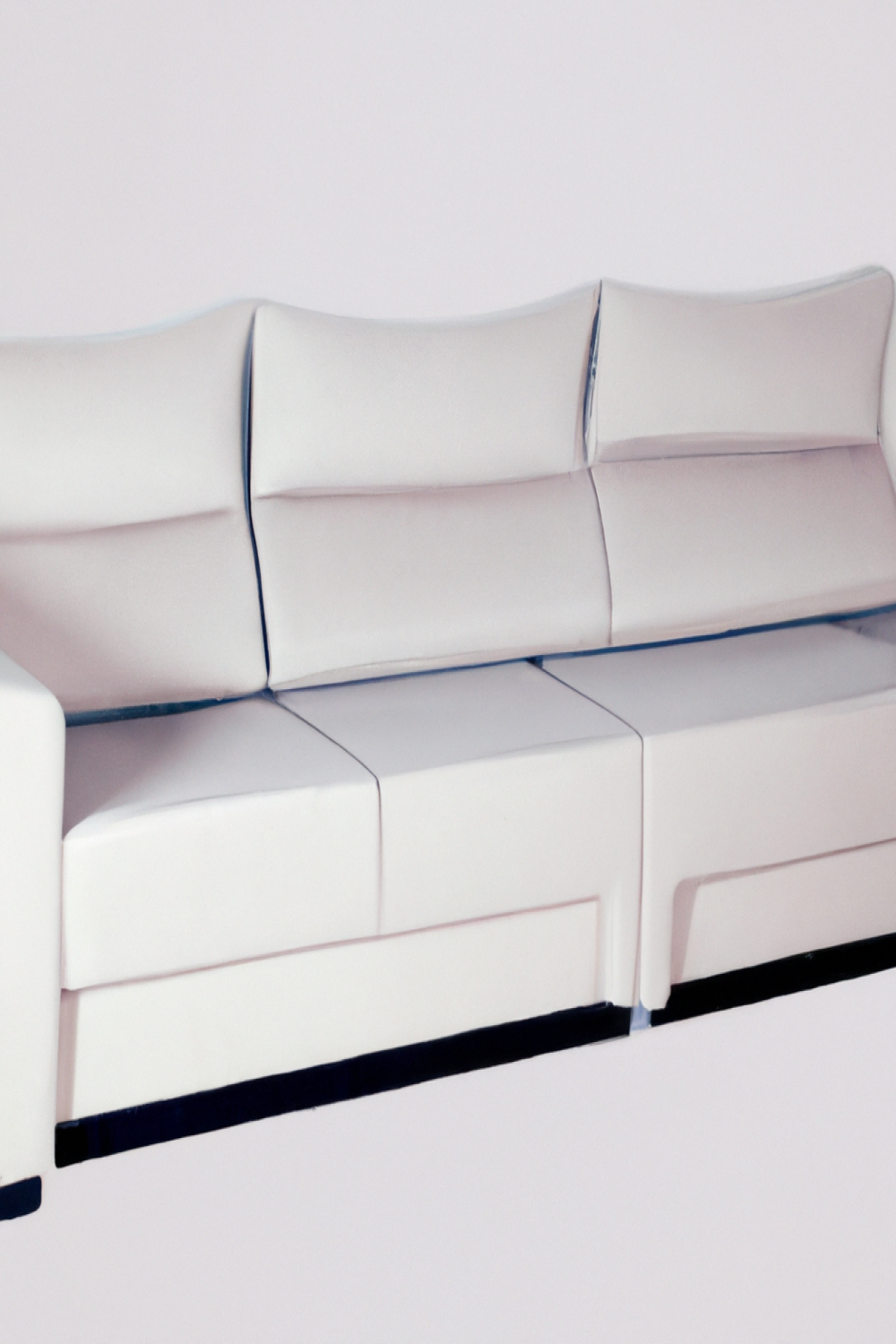 Ivory Modern Sofa 1