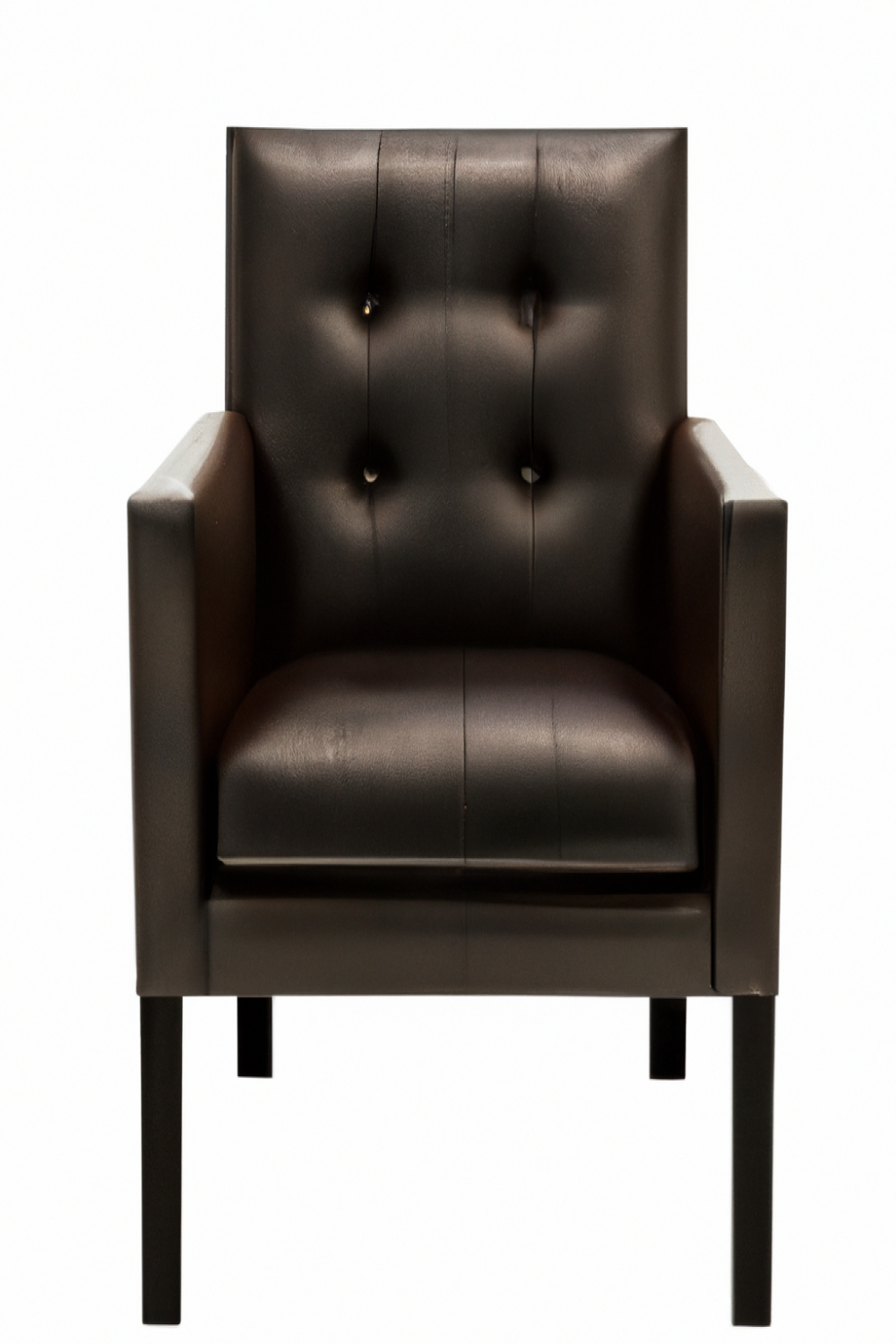 Jericho Leather Accent Chair 1