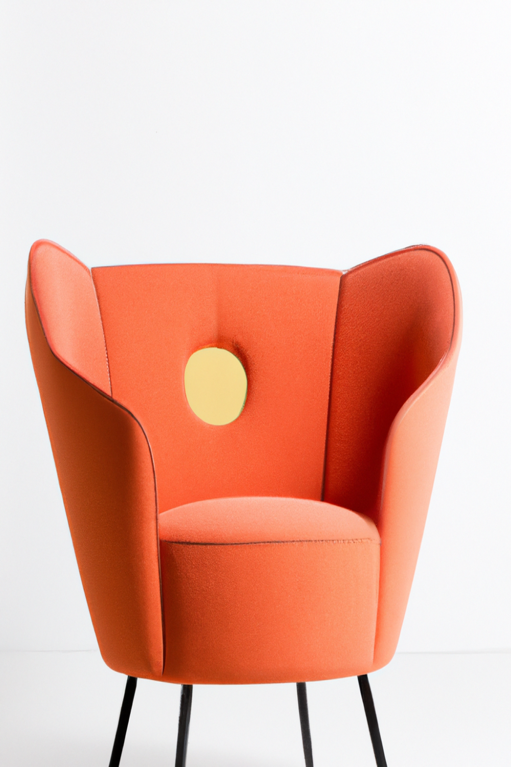 Embrace Contemporary Style With A Modern Orange Accent Chair