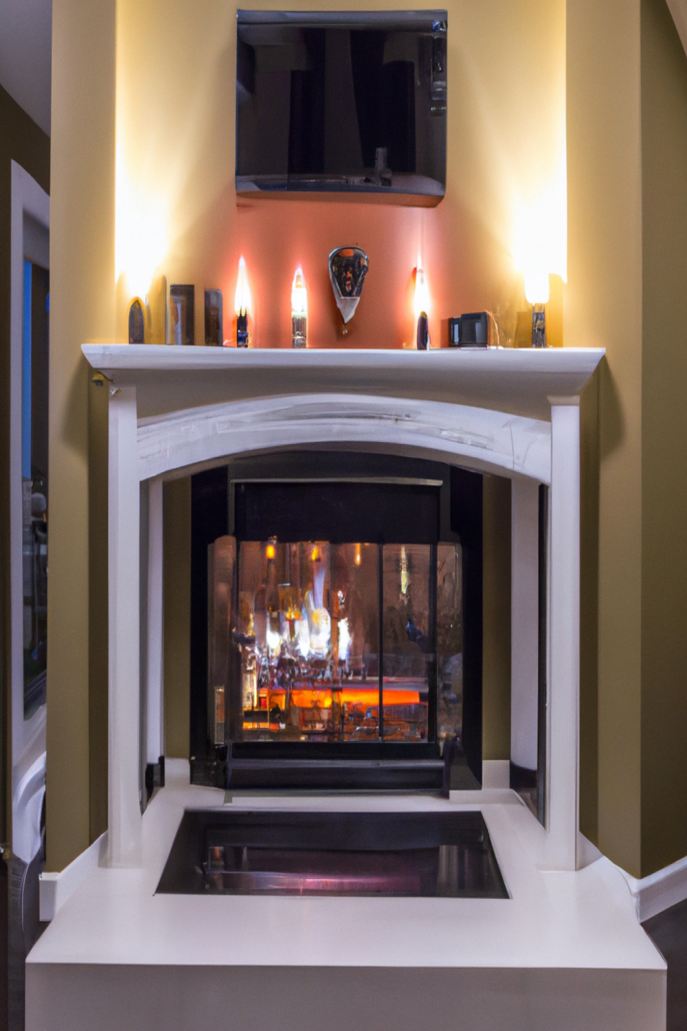 The Modern Elegance Of Two-Story Fireplaces: Enhancing Your Home’s Ambiance And Visual Appeal