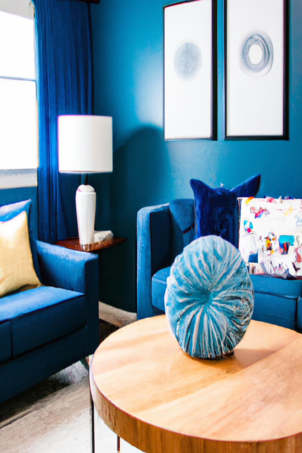 Nautical Sophistication: Navy Blue Inspired Living Rooms For A Timeless Coastal Charm