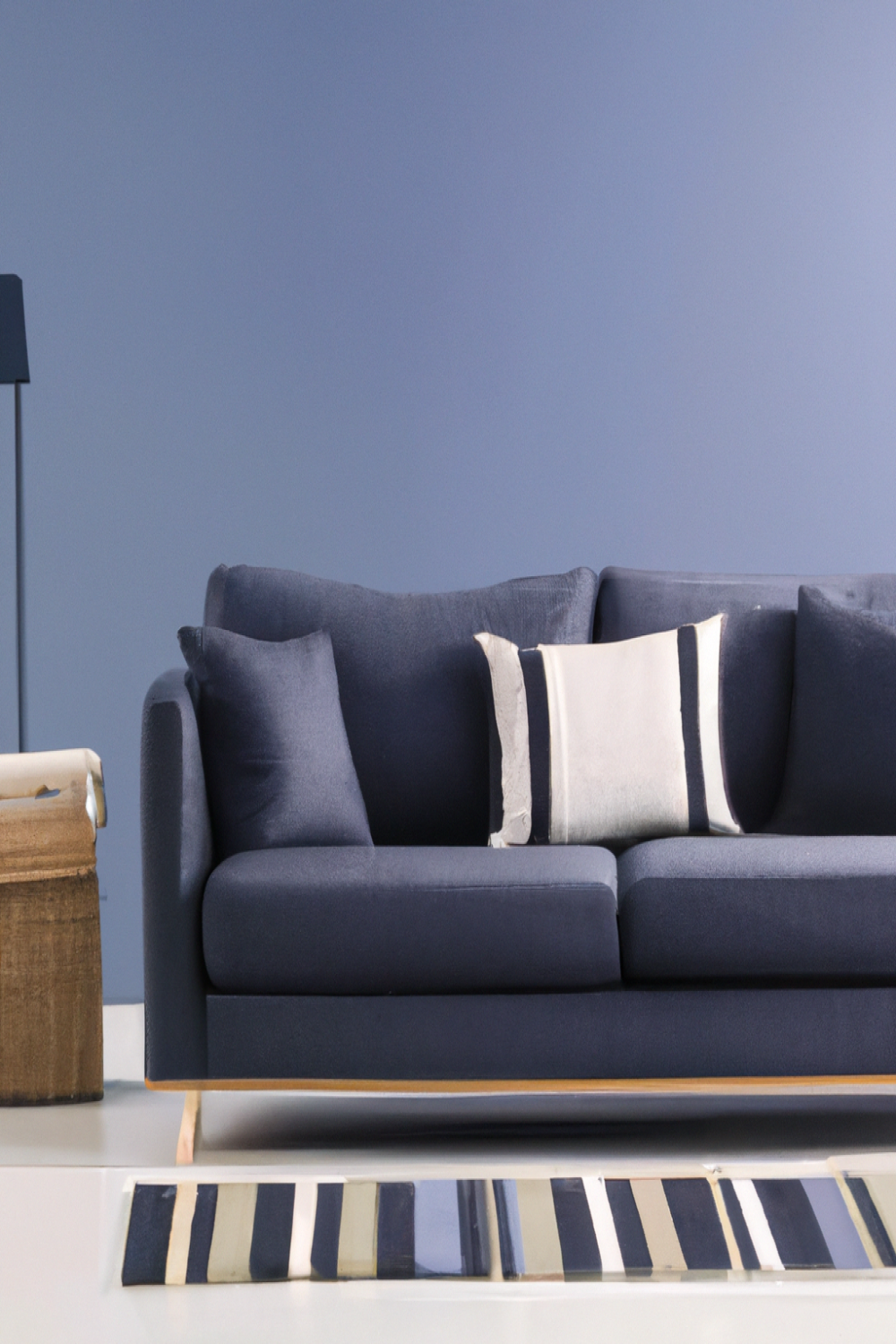 Navy Couch Inspiration 1