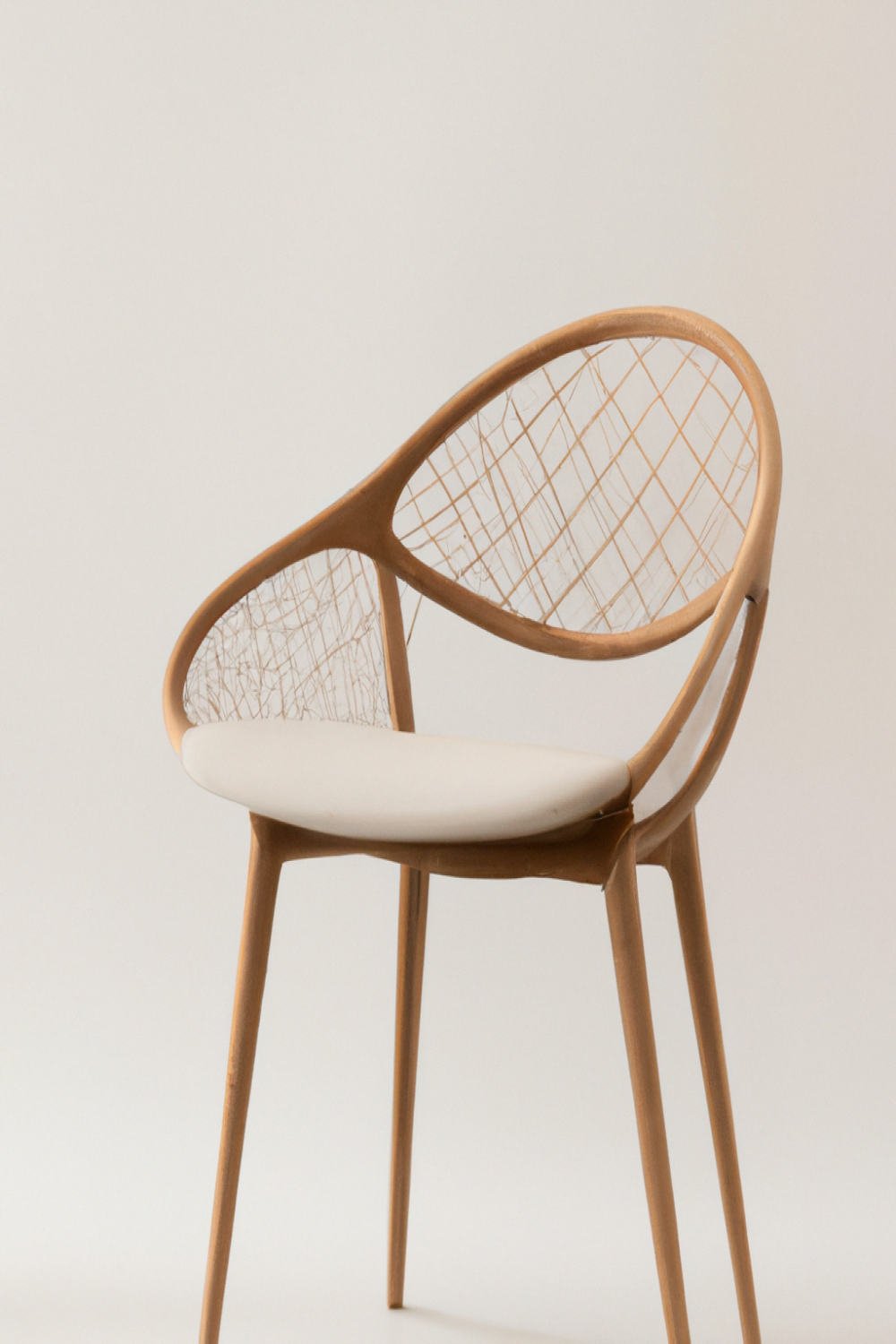 Embrace Contemporary Sophistication With Our Organic Modern Accent Chair