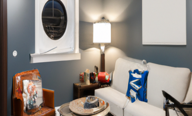 Cozy And Chic: Transforming A Small Basement Into A Stylish Living Room