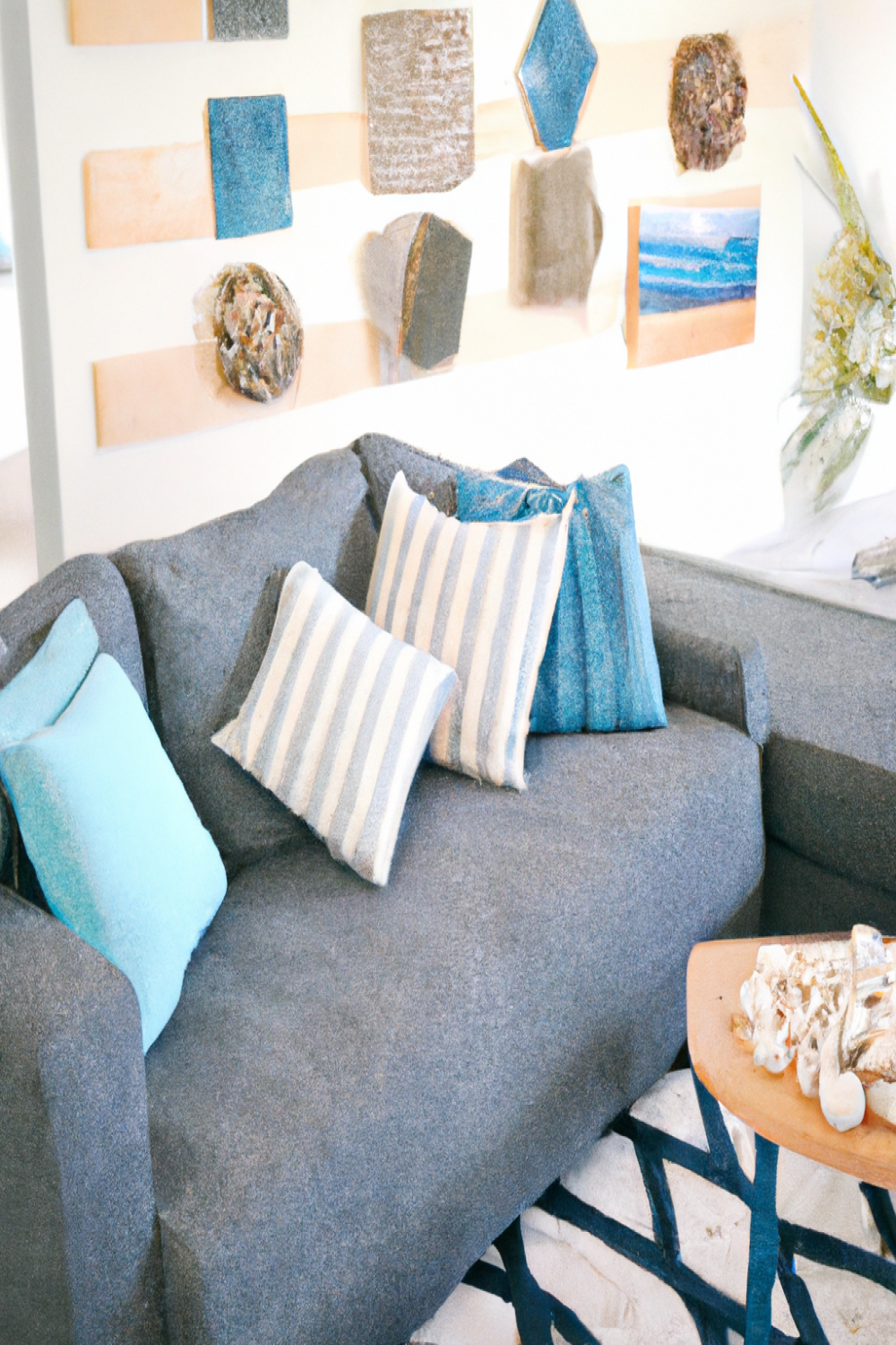 Beach Inspired Living Room Furniture 1