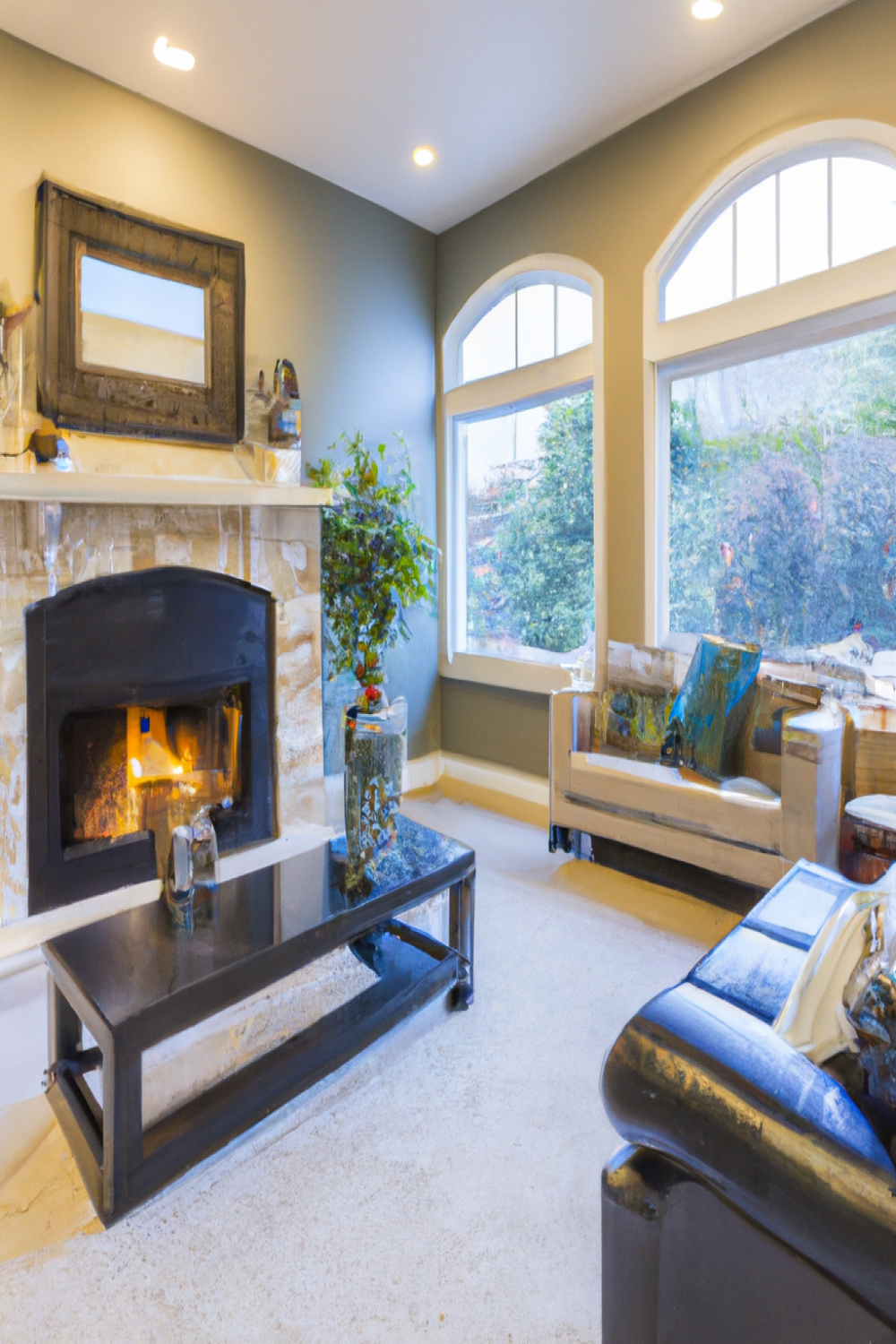 Cozy And Inviting: Living Room Inspiration With A Stunning Fireplace