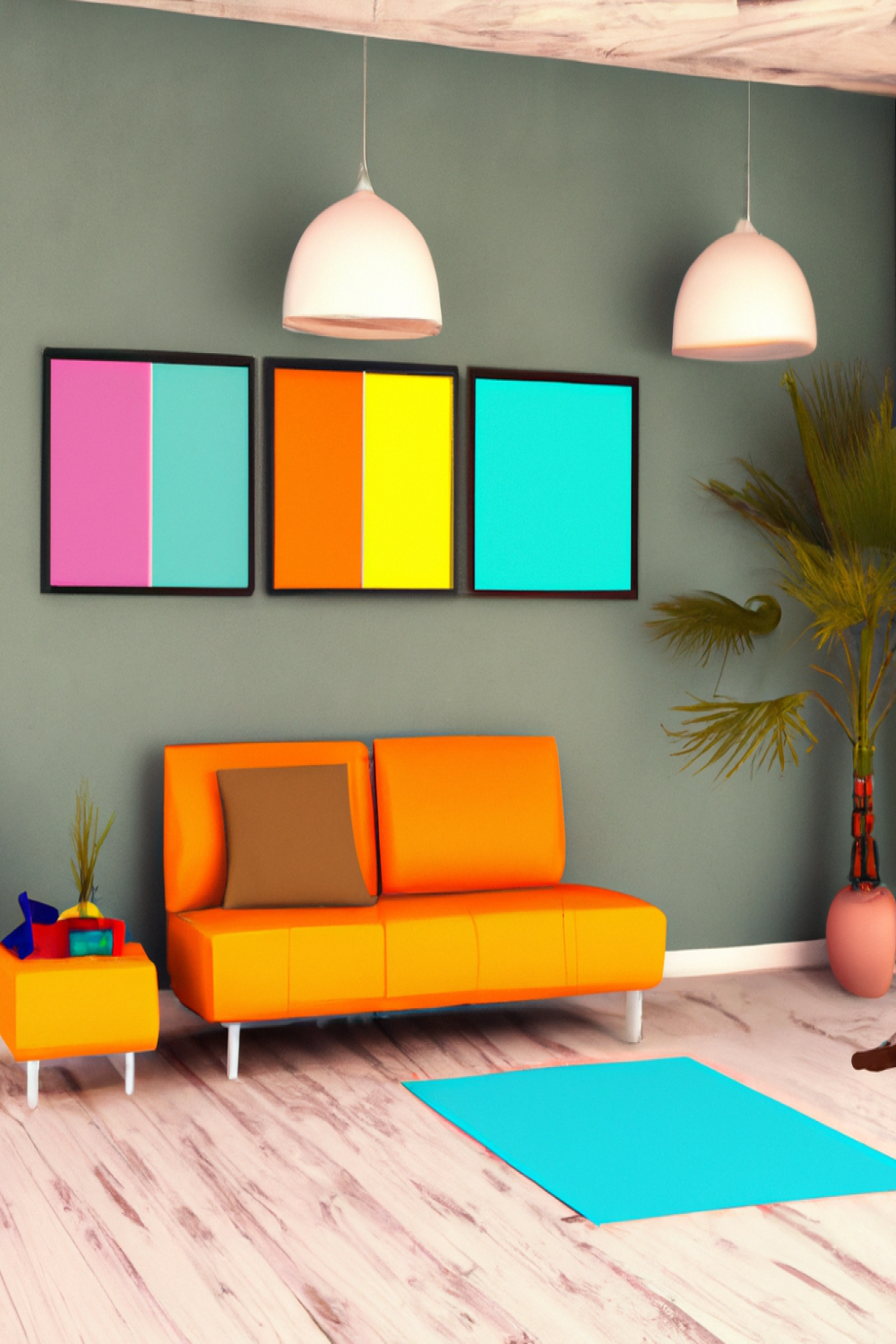 Living Room Wall Colour Inspiration 1