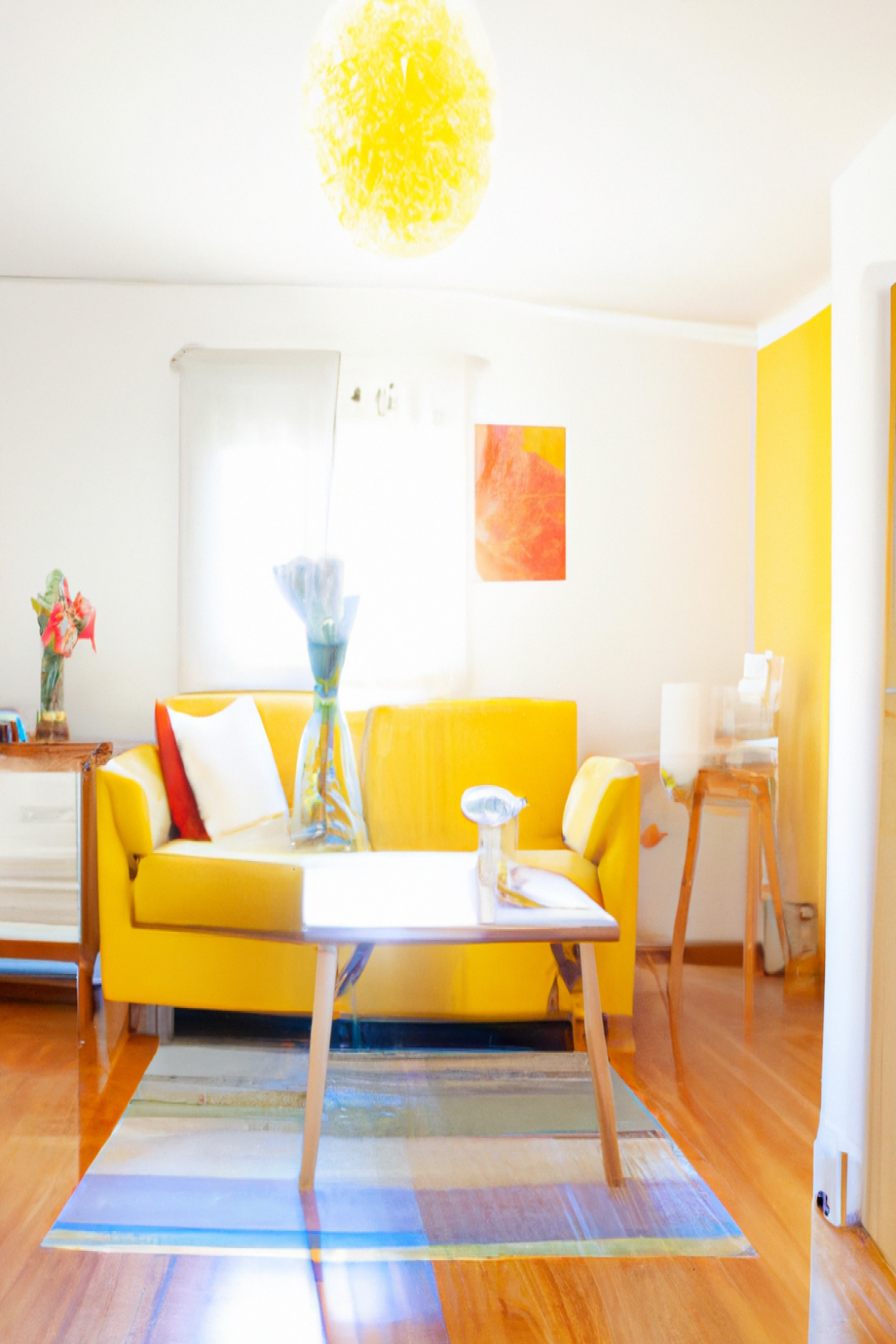 Sunshine In Your Home: 10 Yellow Living Room Inspirations To Brighten Up Your Space