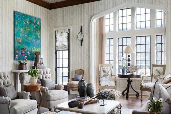 Colonial Style Living Room