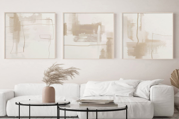 Neutral Wall Art For Living Room