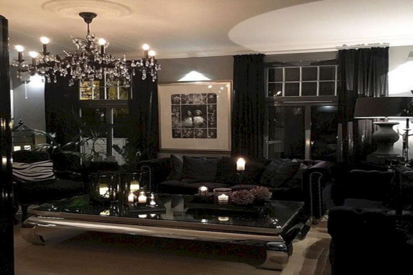 Goth Living Room