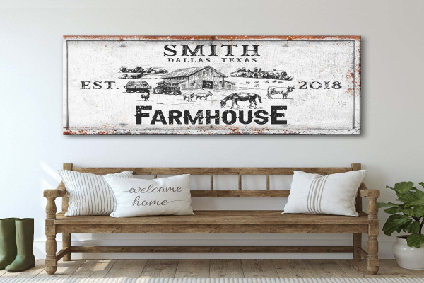 Large Farmhouse Wall Decor For Living Room