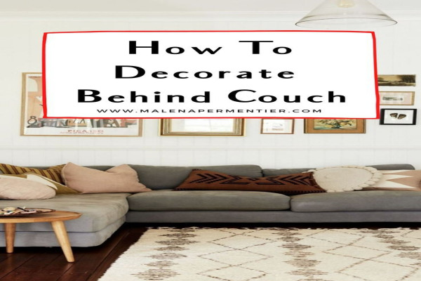 Behind The Couch Decor Ideas for the Living Room Gallery wall