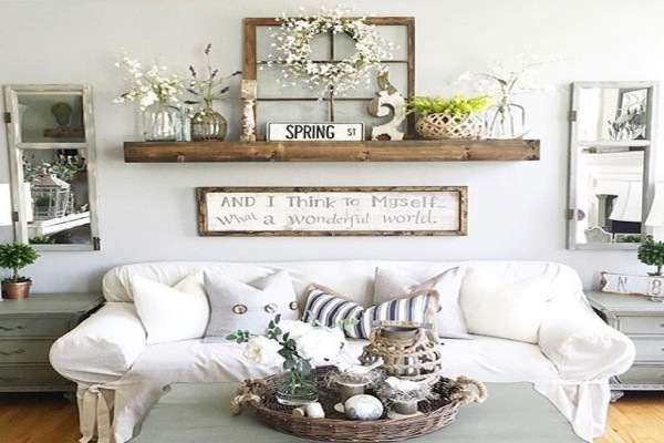 Behind The Couch Wall Decor Rustic Wall Decor Ideas To Turn