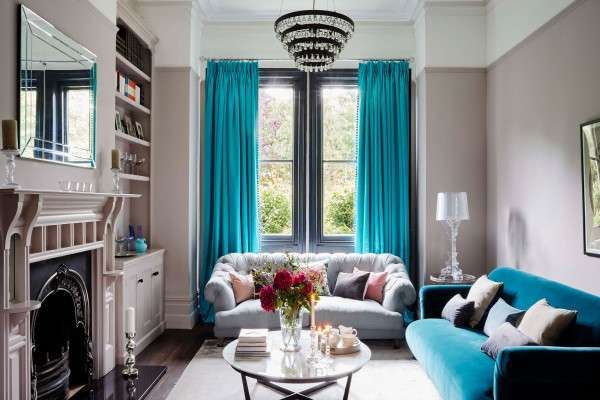 Grey And Turquoise Living Room Ideas