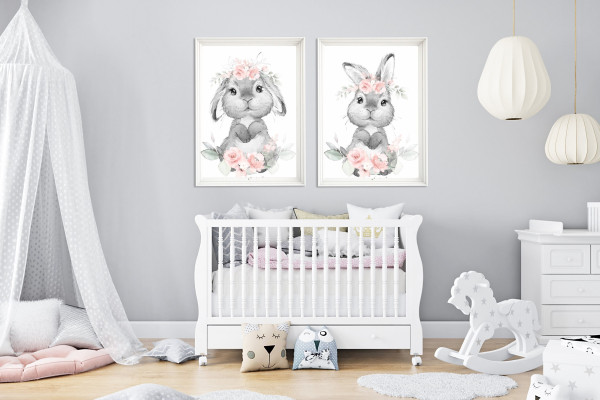 Bunny Nursery Decor