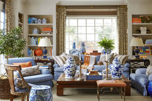 Chinoiserie Chic: The Chinoiserie Living Room