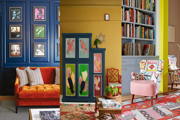 Colorful living room ideas: vibrant, characterful schemes