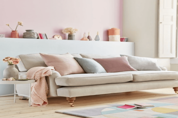 Pastel Living Room