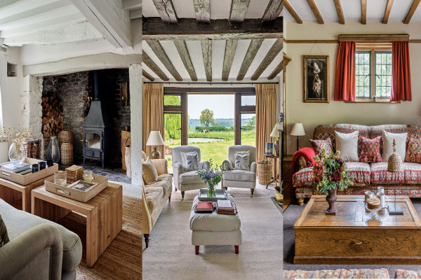 Country living room ideas: rustic looks for your lounge