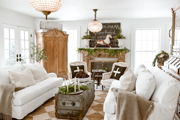 Cozy Cottage Living Room