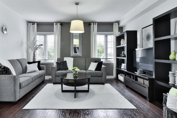 Dare to Go Dark: Dramatic Black and Gray Living Room Ideas