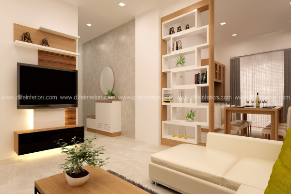 DLIFE Pearl- Partition Unit for Living Room and Dining Hall