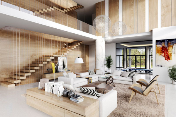 Double Height Living Rooms That Add An Air Of Luxury Double