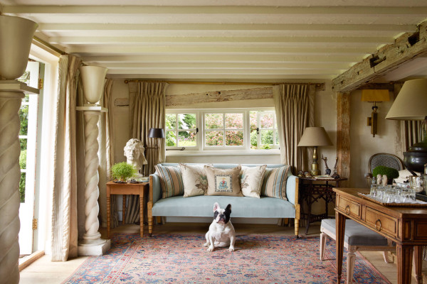 English Country Living Room - Photos & Ideas Houzz