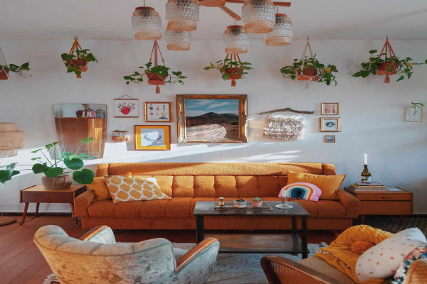 Retro Style Living Room