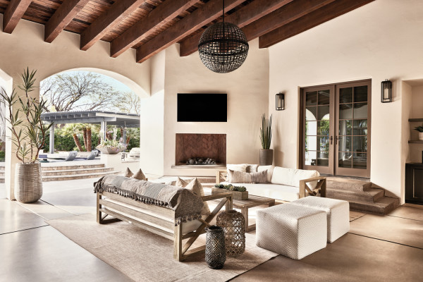 Tuscan Style Living Room