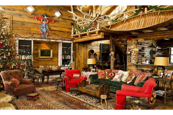 Fascinating Primitive Living Room Interior Design Ideas by