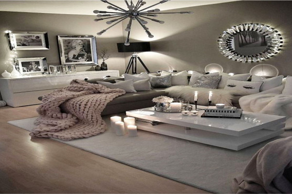 Grey Living Room Ideas - Cozy Decor, Color Schemes and Pops Of