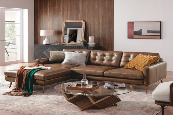 Dark Brown Leather Couch Living Room Ideas