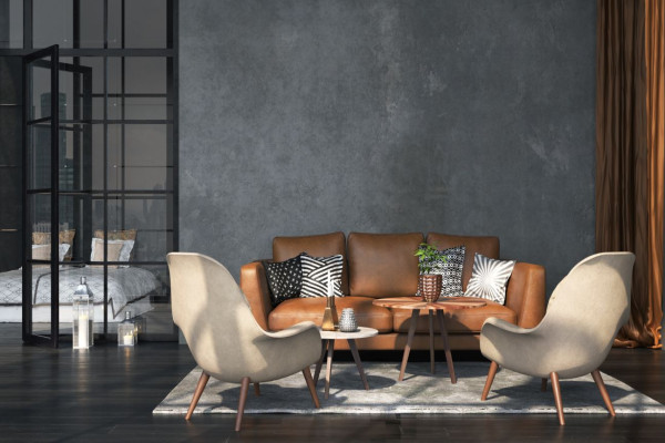 How to Give Your Home an Industrial Look: Living Room Ideas