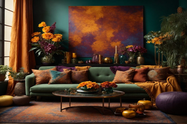 Ignite Your Space: The Allure of Burnt Orange Wall Decor and