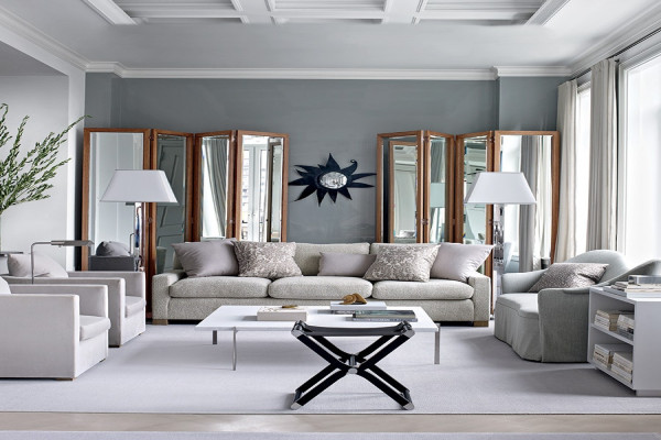 Gray Couch Decor