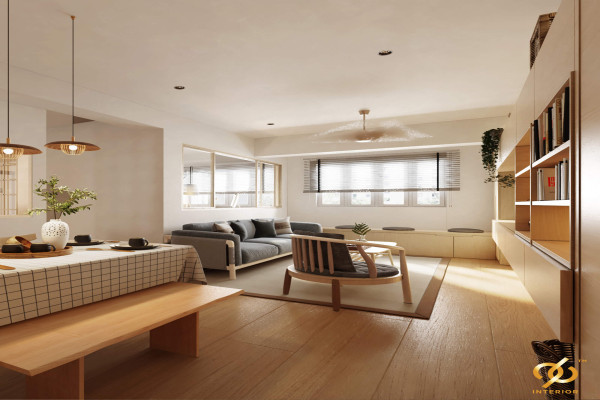 Finding Zen: Create A Tranquil Japanese Minimalist Living Room