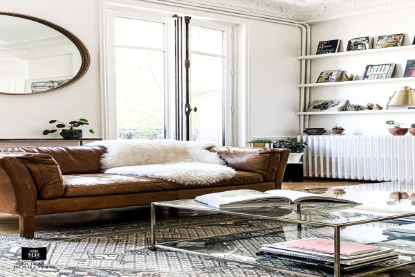 Living Rooms With Leather Sofas That Look Incredible