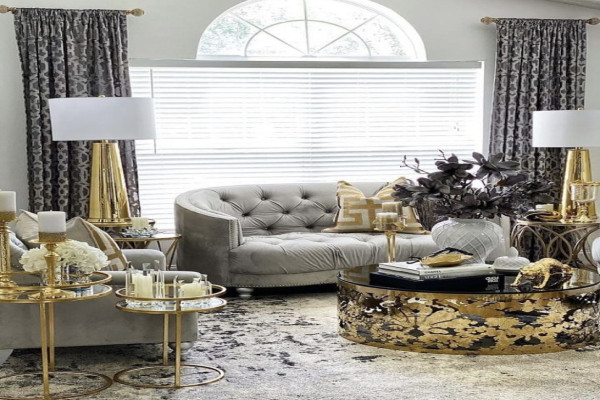 Make Your Home Shimmer With Silver & Gold Decors Gold living