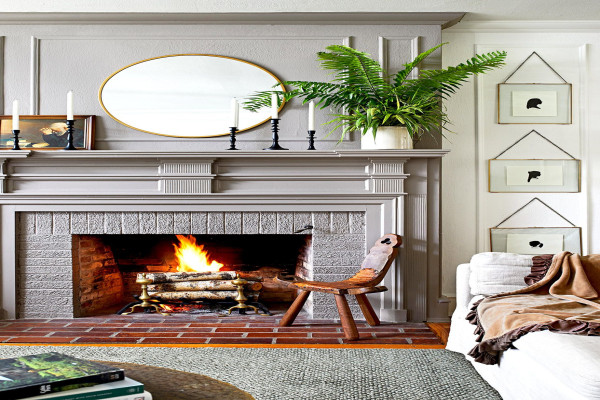 Living Room Mantel