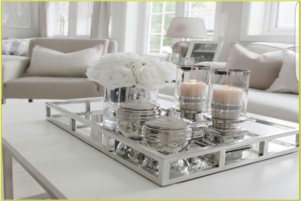 Living Room Center Table Decor