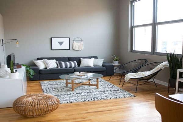 Light Gray Living Room Walls