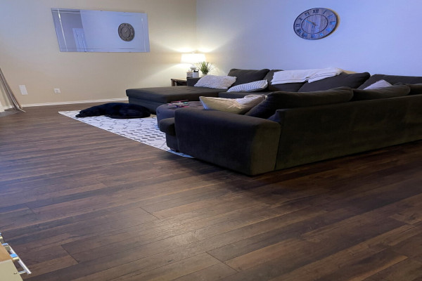 Brown Floor Living Room Ideas