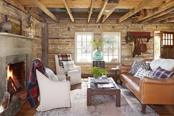 Rustic Theme Living Room